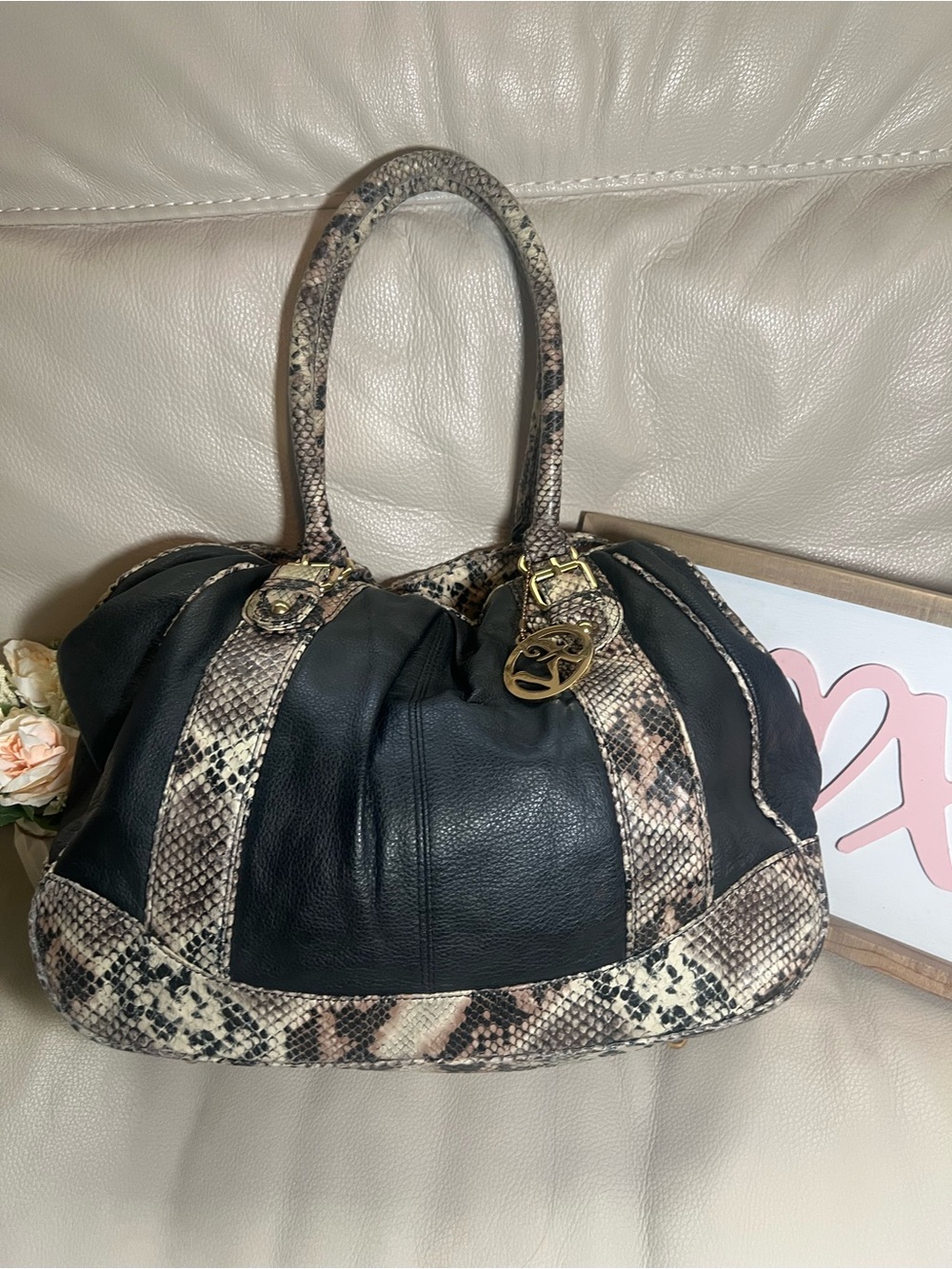 Fortuna Valentino Large Satchel Bag